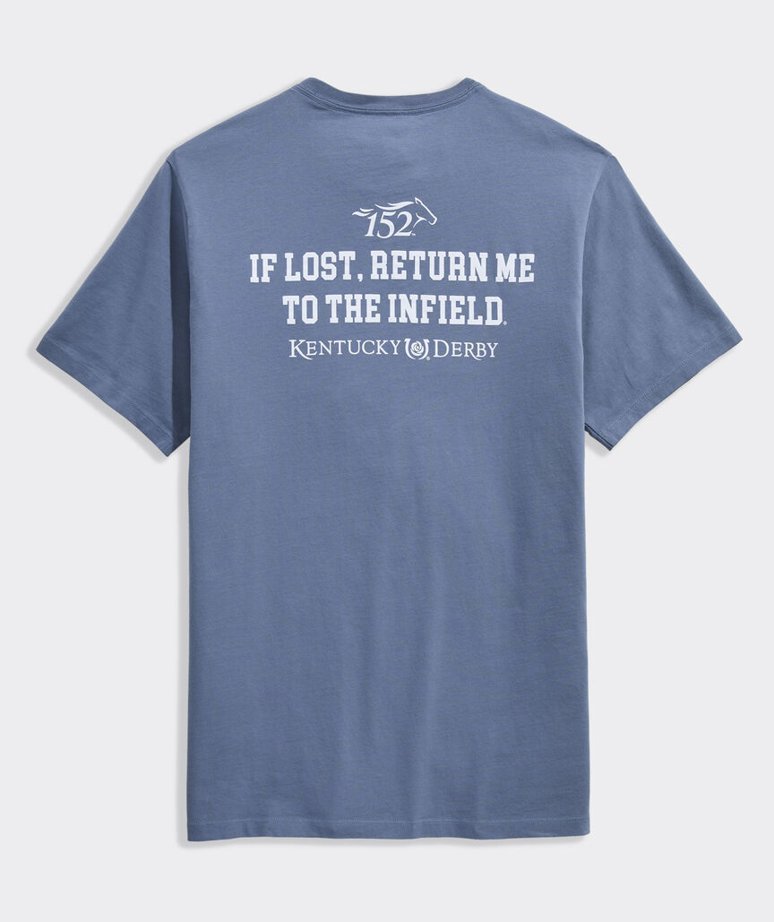 Kentucky Derby Return To The Infield Short-Sleeve Pocket Tee