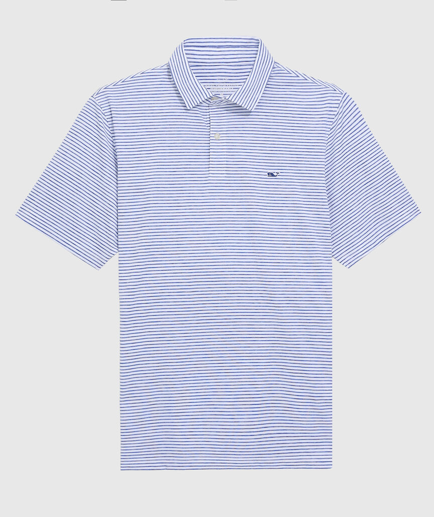 OUTLET Bradley Stripe Performance Polo