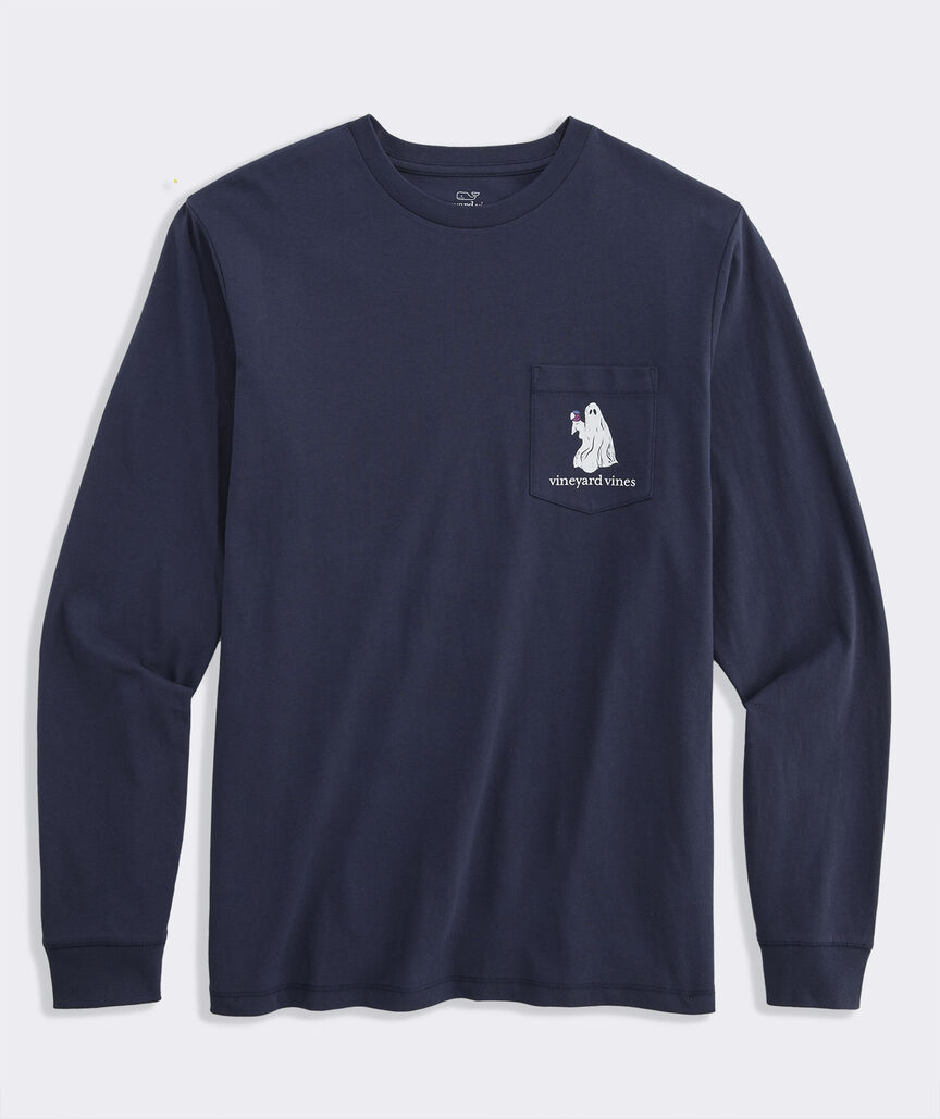 Full of Spirits Long-Sleeve Pocket Tee