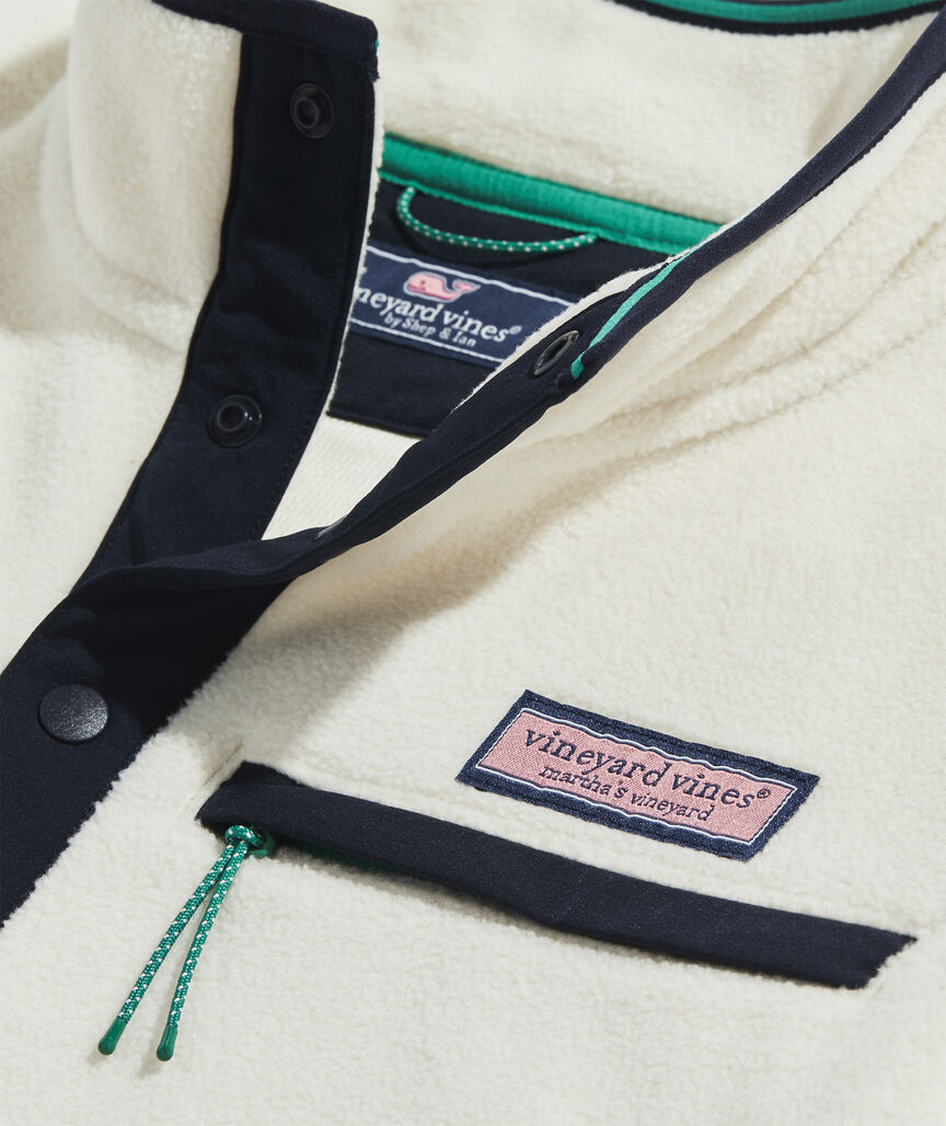 Shop Harbor Fleece QuarterSnap at vineyard vines