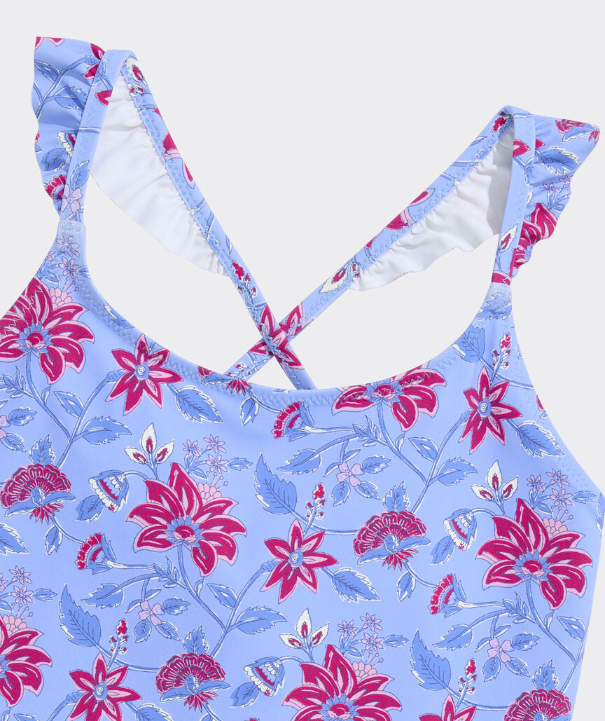 Girls Ruffle One-Piece