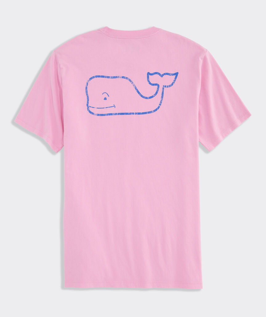 Drift Dye Vintage Whale Short-Sleeve Pocket Tee