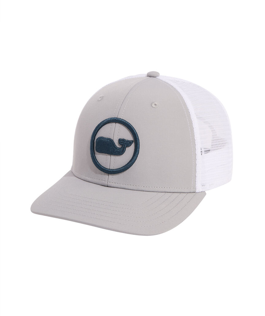 OUTLET Whale Dot Performance Trucker Hat