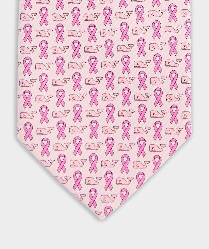 Breast Cancer Awareness Printed Tie