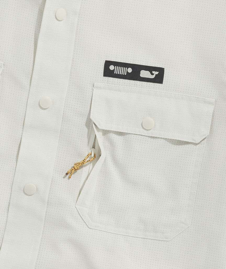 Jeep® Collection Perforated Performance Short-Sleeve Shirt