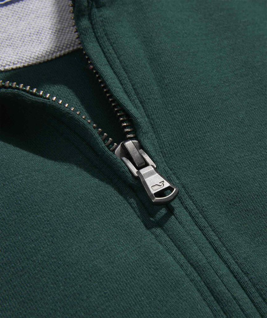 Shop Tri Color Blocked Saltwater Quarter Zip at vineyard vines