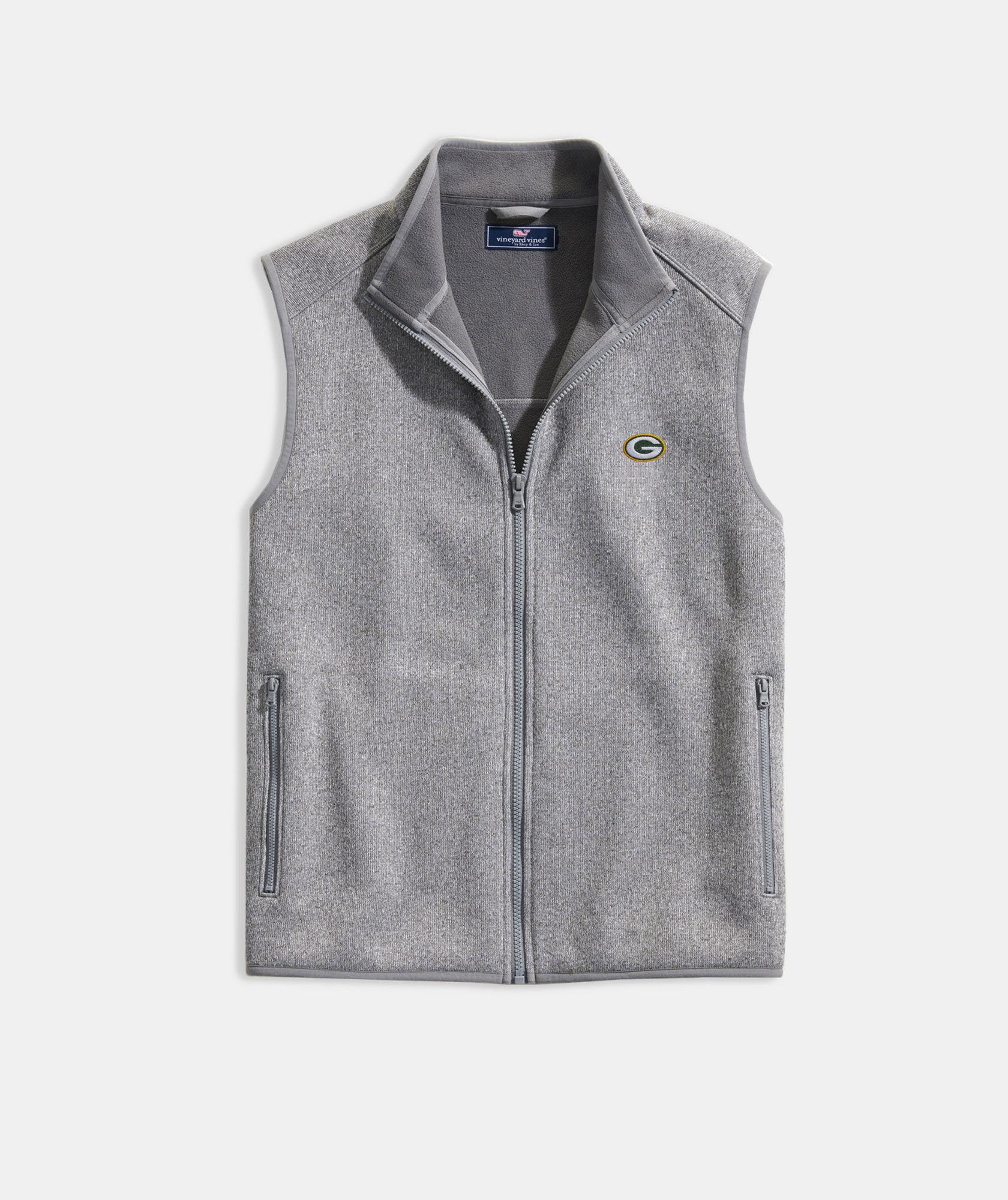 Green Bay Packers Mountain Sweater Fleece Vest