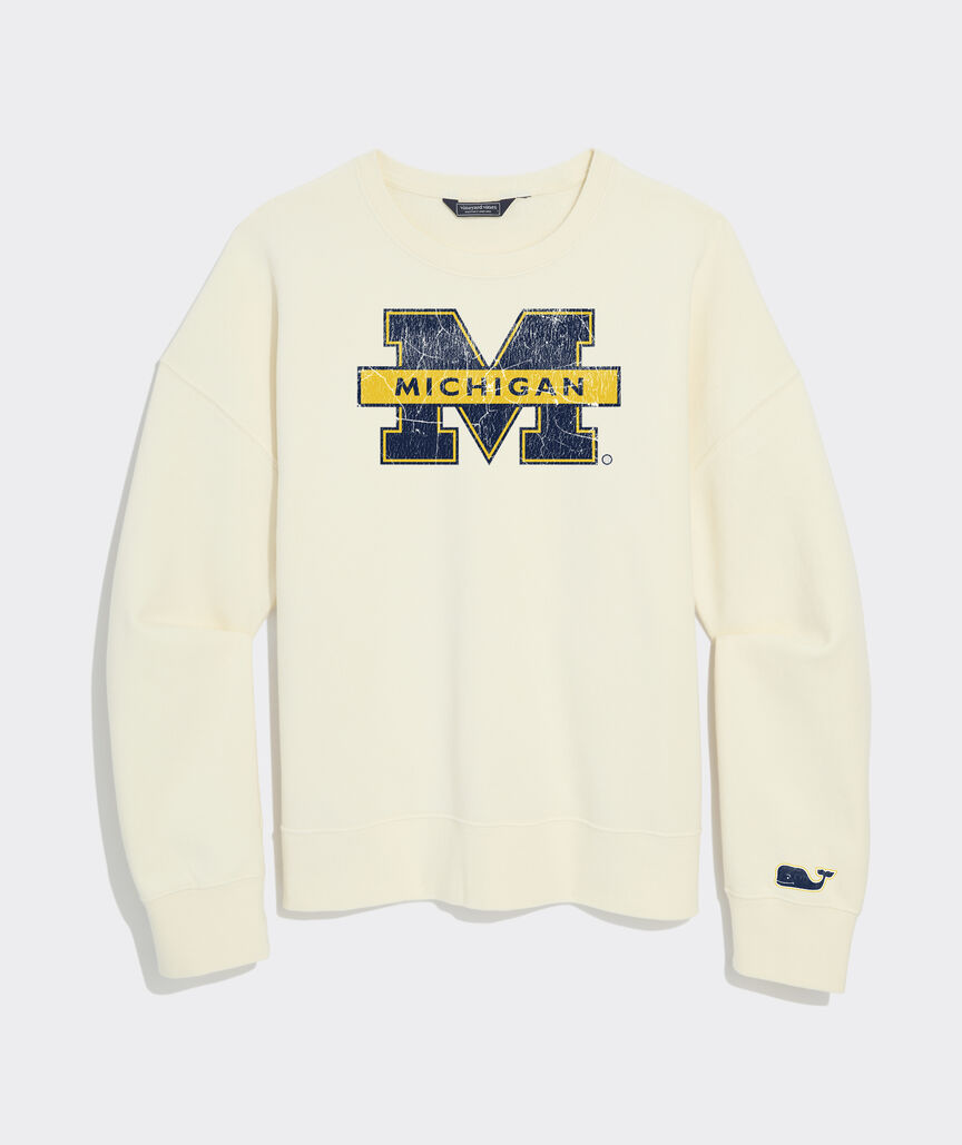 Womens University of Michigan Crewneck