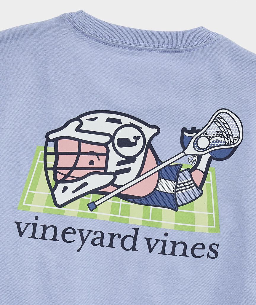 Boys' Lacrosse Whale Short-Sleeve Pocket Tee