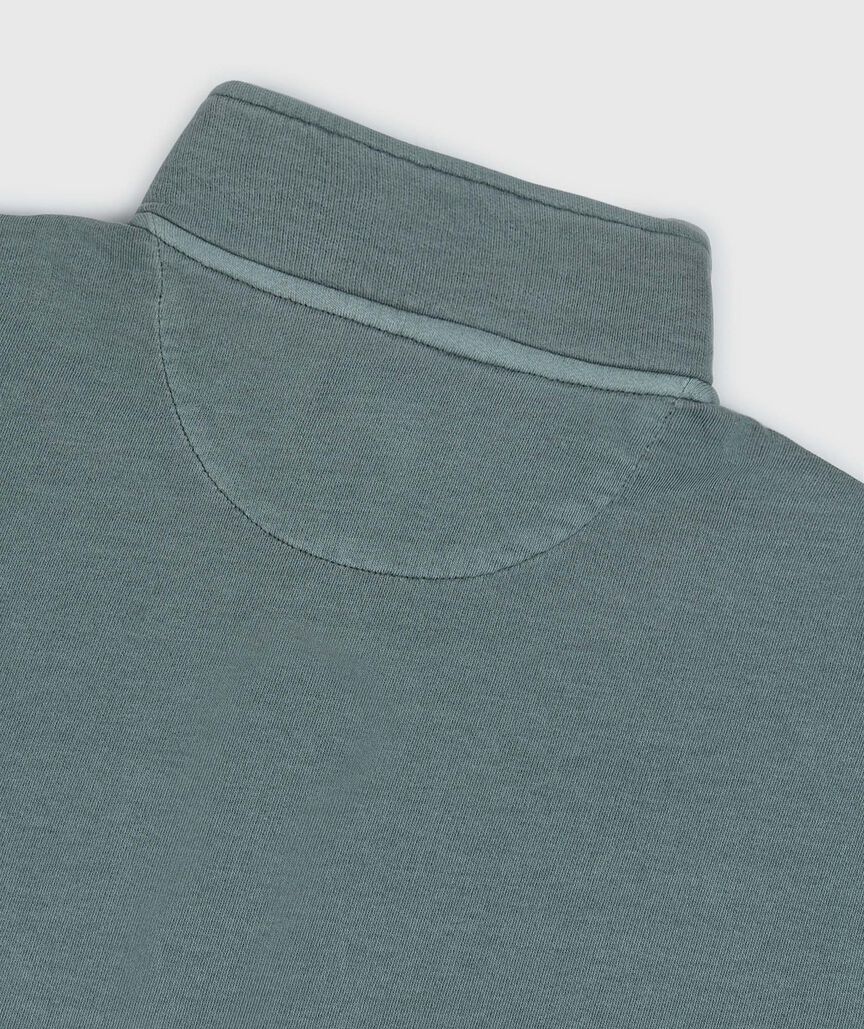 OUTLET Sunwashed Waffle Trim Half-Zip