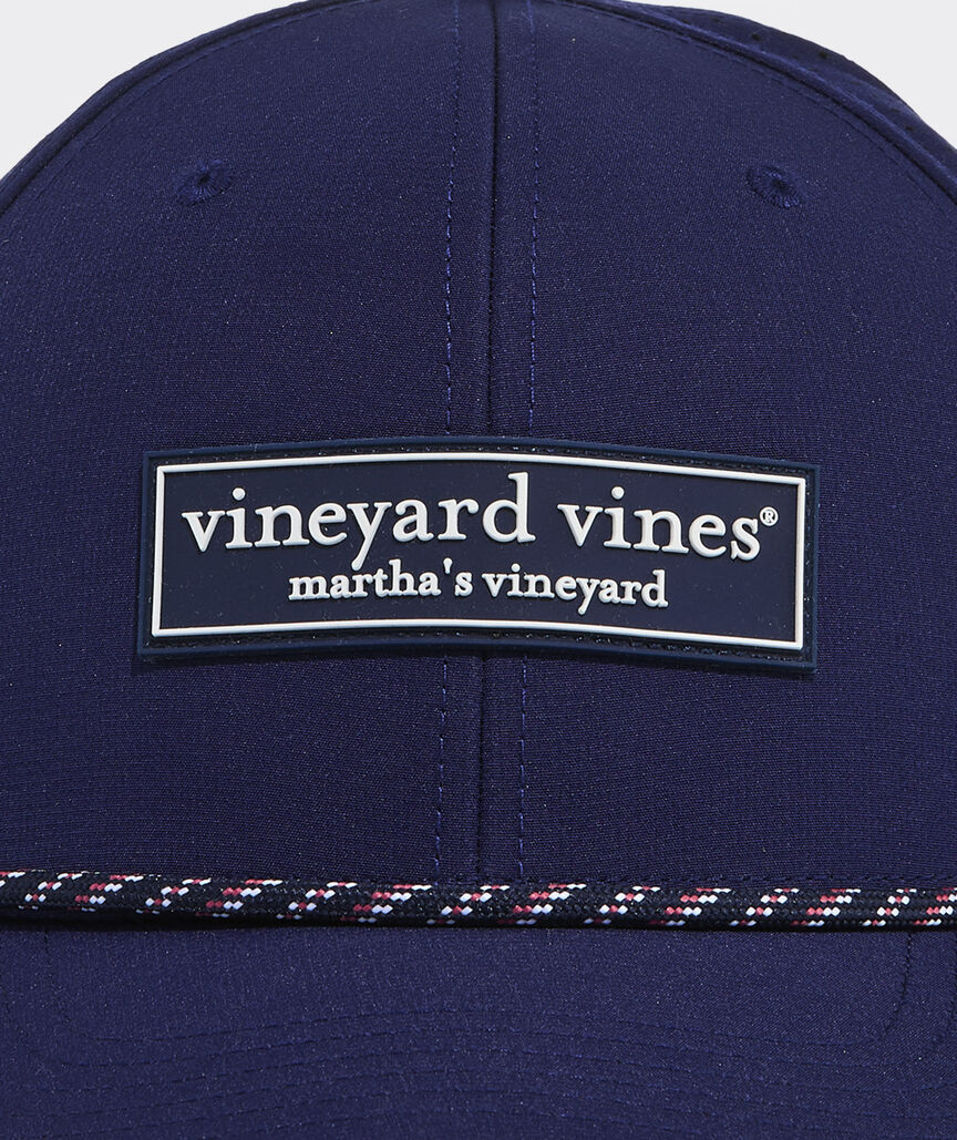 Logo Box Perforated Trucker Hat