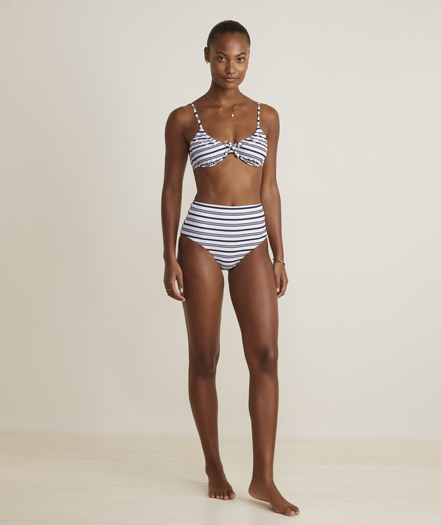 Tie-Front Underwire Bikini Top