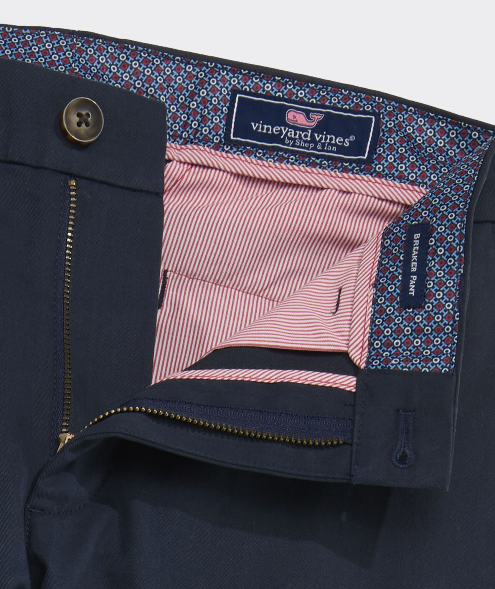 Holly Jolly Embroidered Breaker Pants