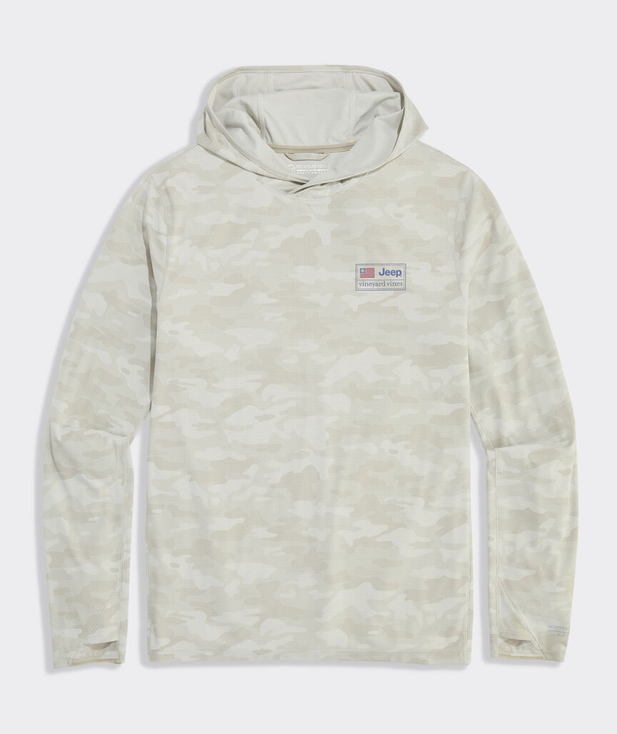 Jeep Collection Sun Tech Hoodie Tee