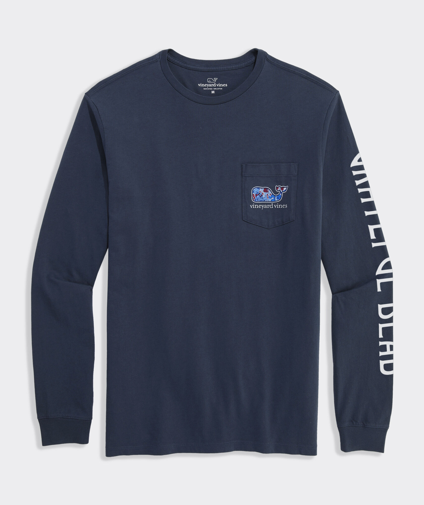 Grateful Dead x vineyard vines Whale Long-Sleeve Pocket Tee