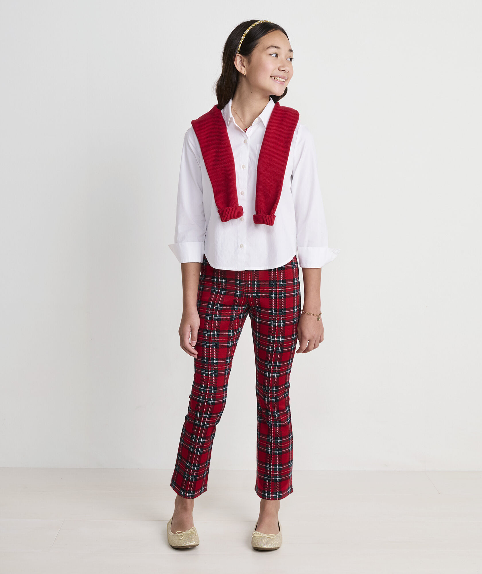 Girls' Ponte Kick Flare Pants