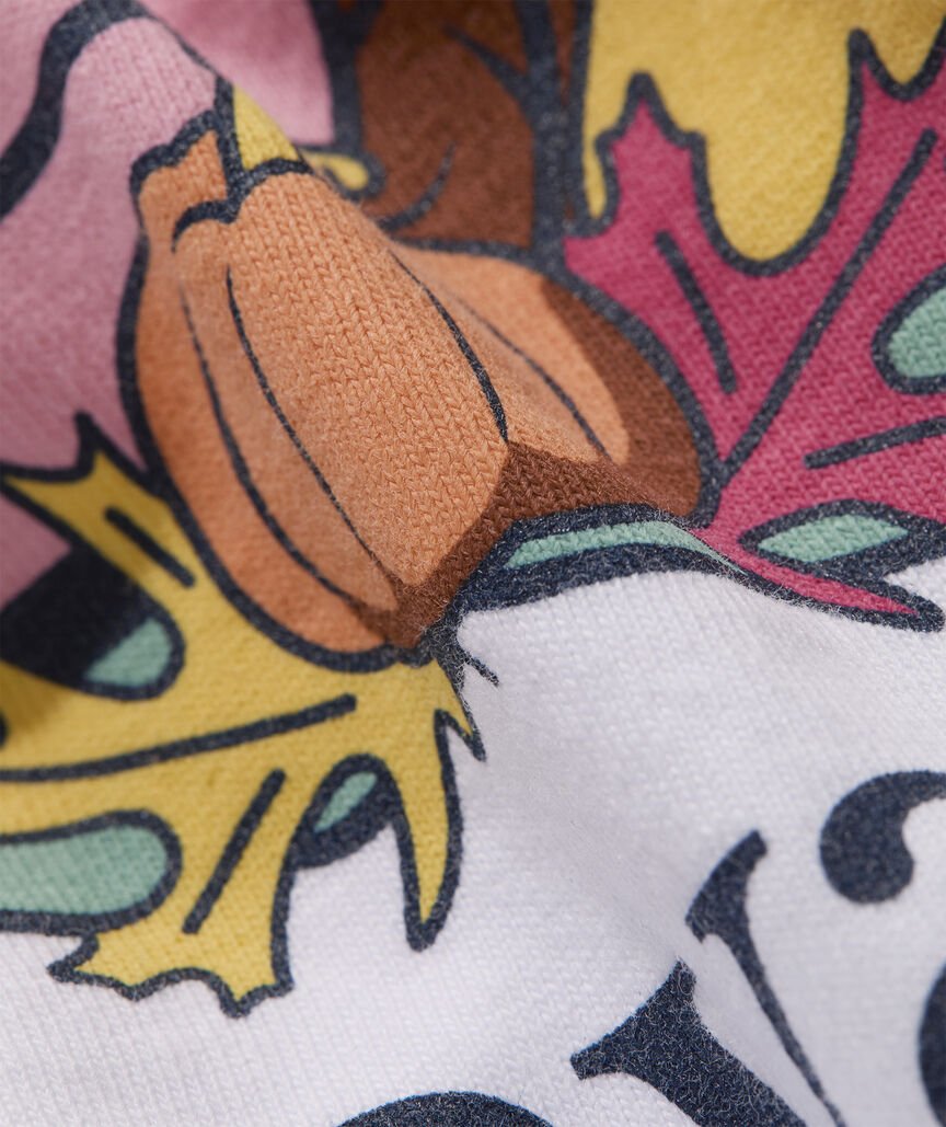 Women's Whale Cornucopia Long-Sleeve Pocket Tee