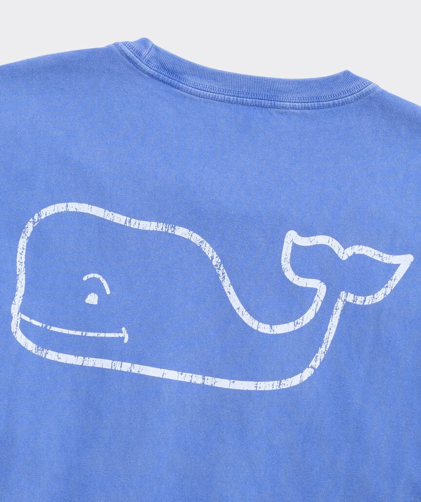 Drift Dye Vintage Whale Short-Sleeve Pocket Tee