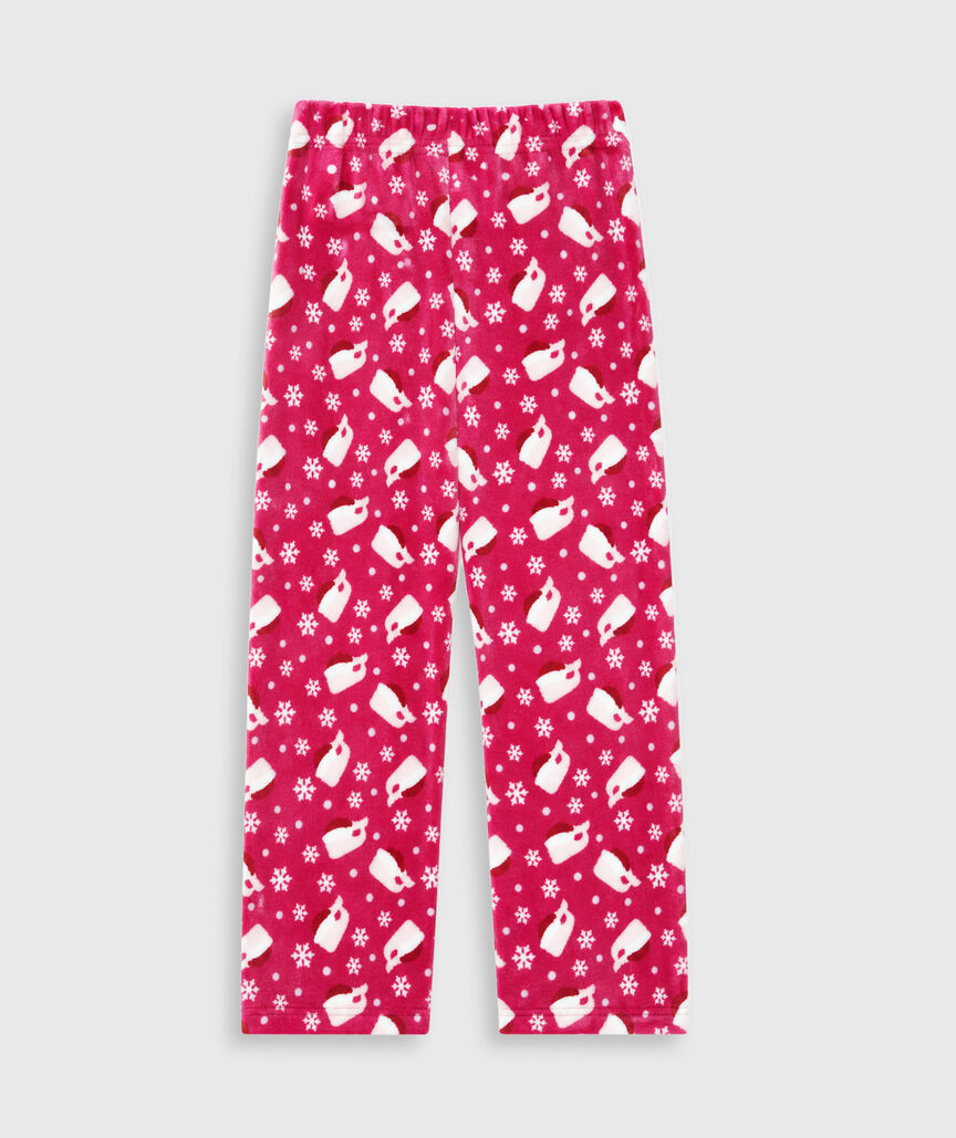 OUTLET Girls' High-Pile Pajama Pants