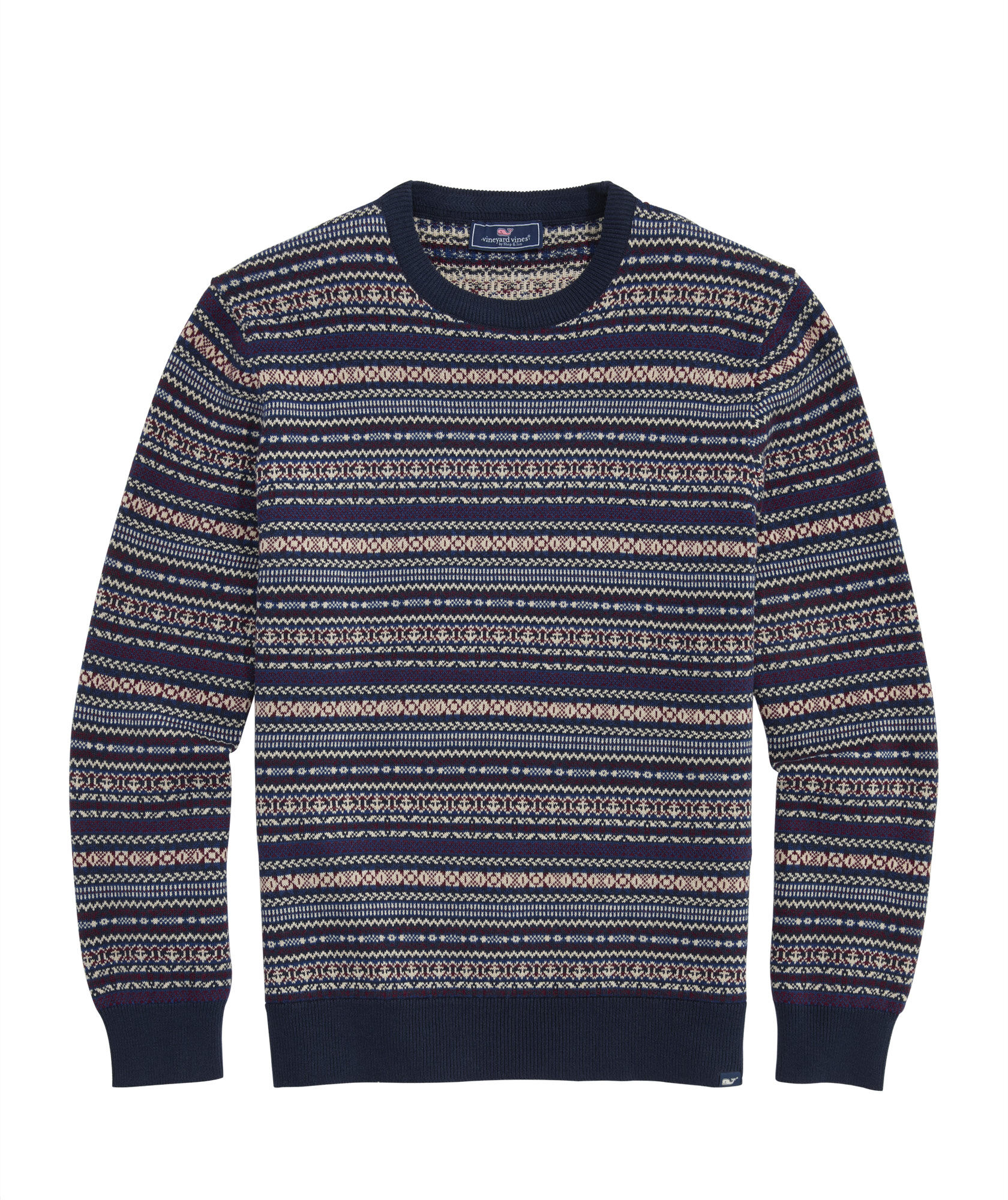 OUTLET Fairisle Crewneck Sweater