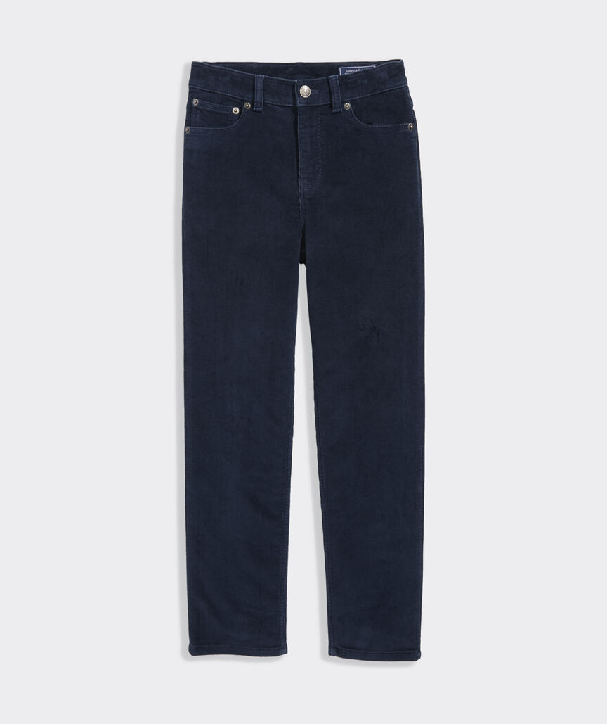 Boys' Stretch Terry Cord 5-Pocket Pants