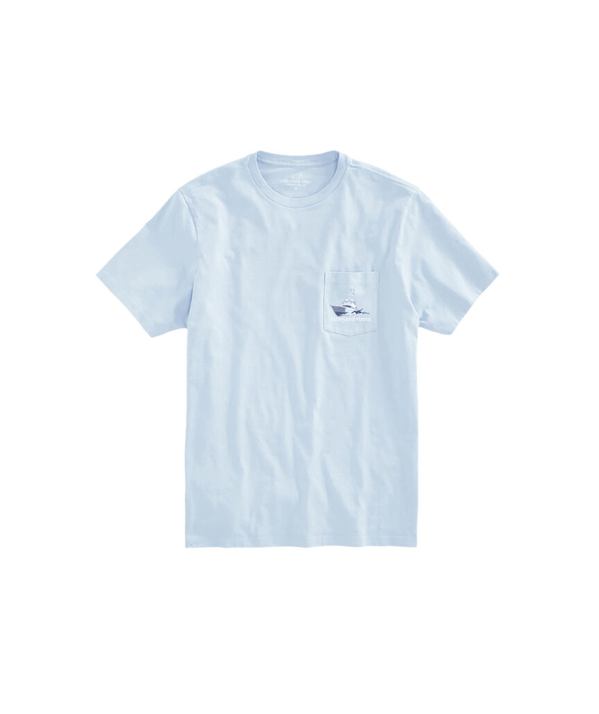 OUTLET Sportfisher Mahi Scenic Short-Sleeve Pocket Tee
