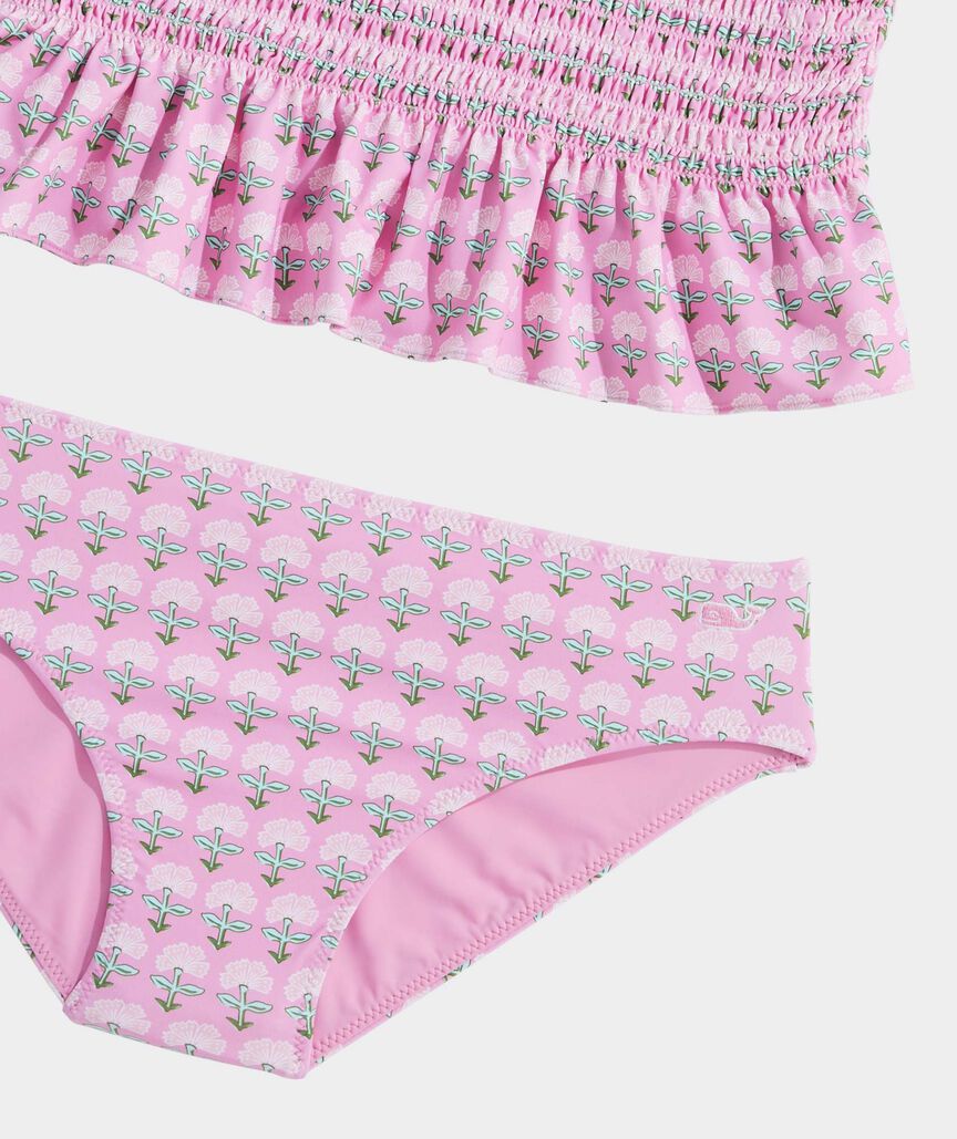 Girls' Smocked Tankini