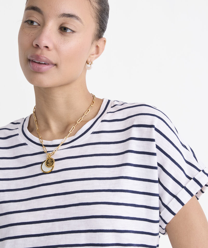 Slub Jersey Pullover Tee