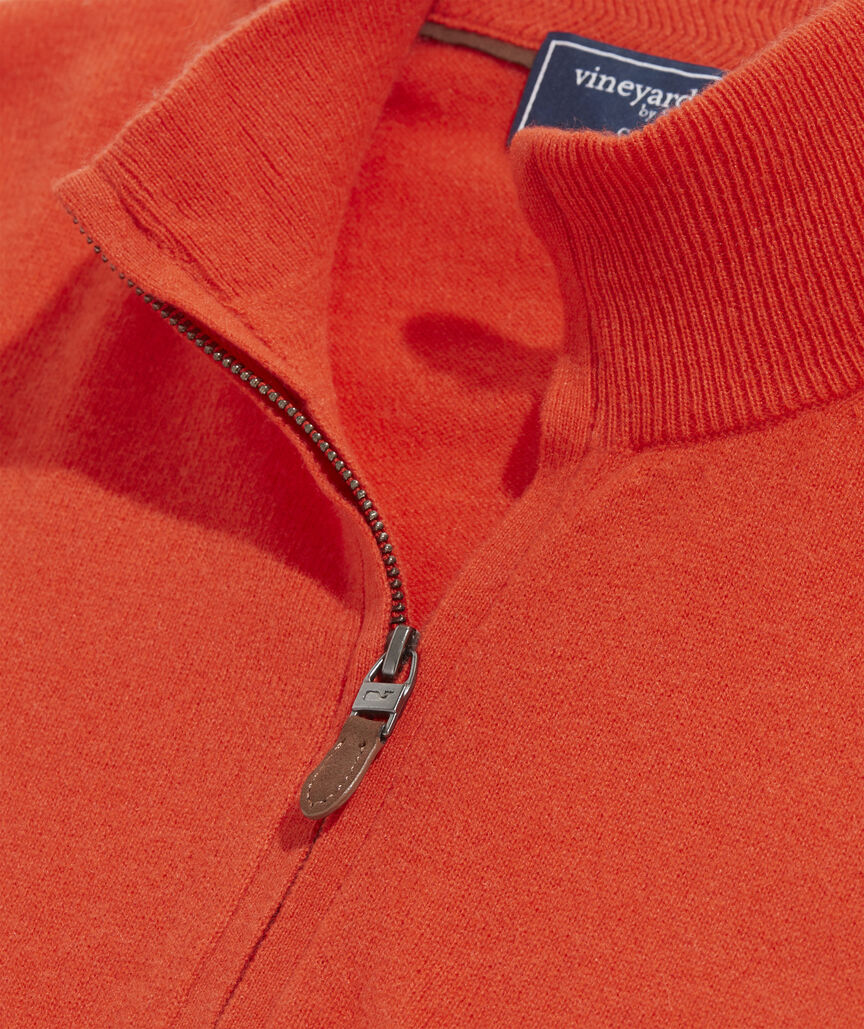 Lightweight Cashmere Quarter-Zip
