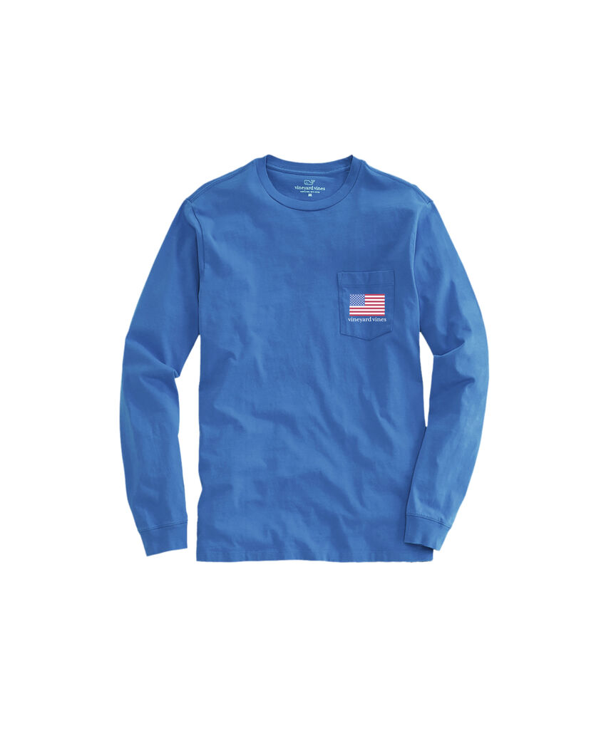 OUTLET VV Americana Long-Sleeve Pocket Tee