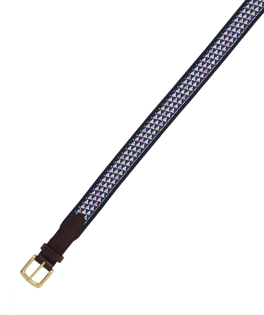 OUTLET Burgee Flag Canvas Club Belt