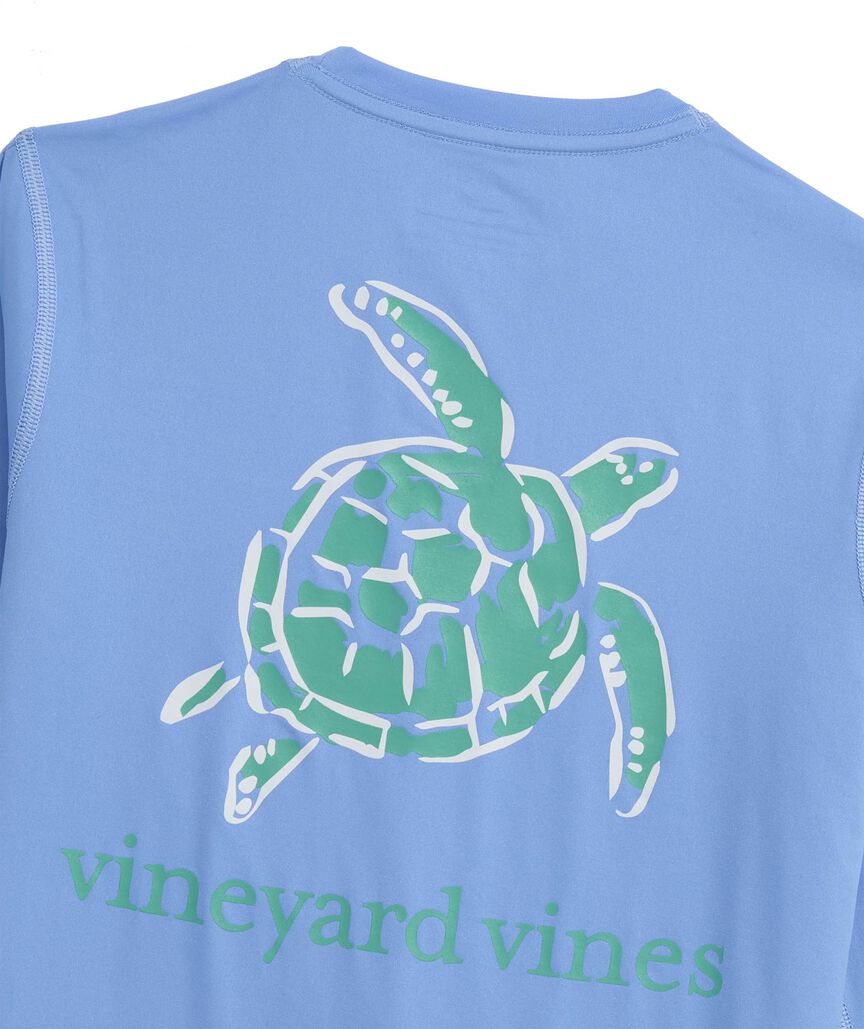 OUTLET Kids' Long-Sleeve Hope Scenic Turtle Rashguard