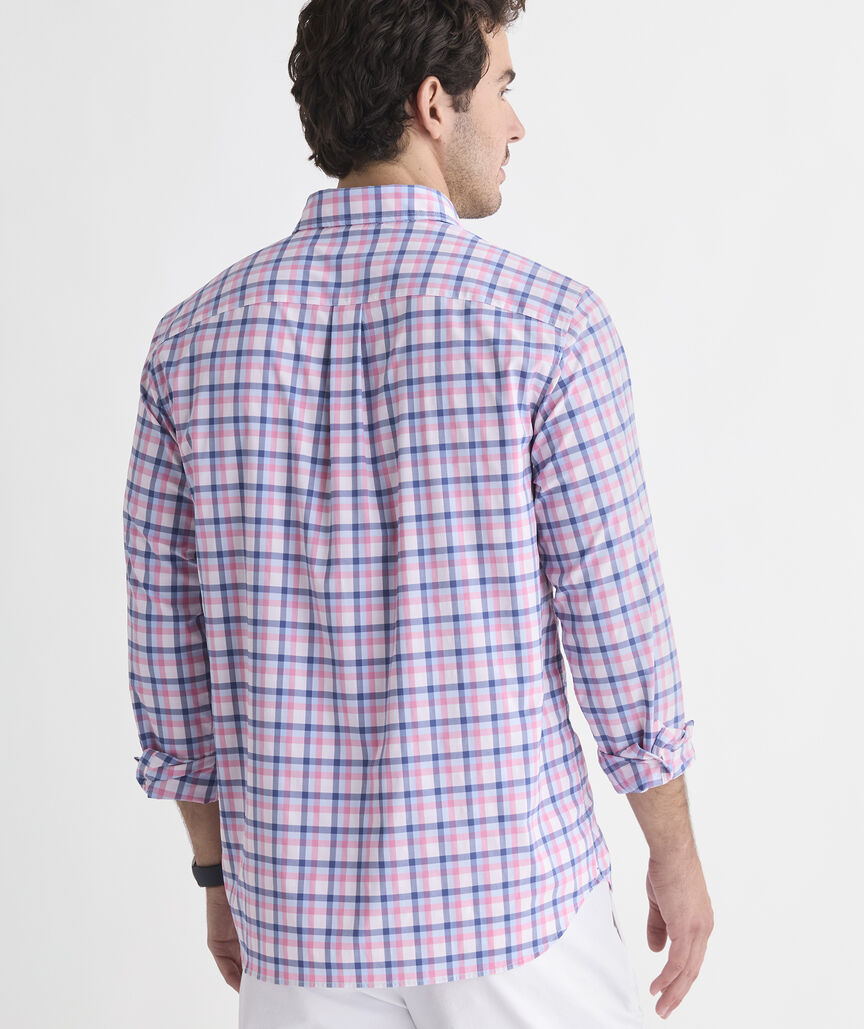 Performance Grenadine Check Featherweight Shirt