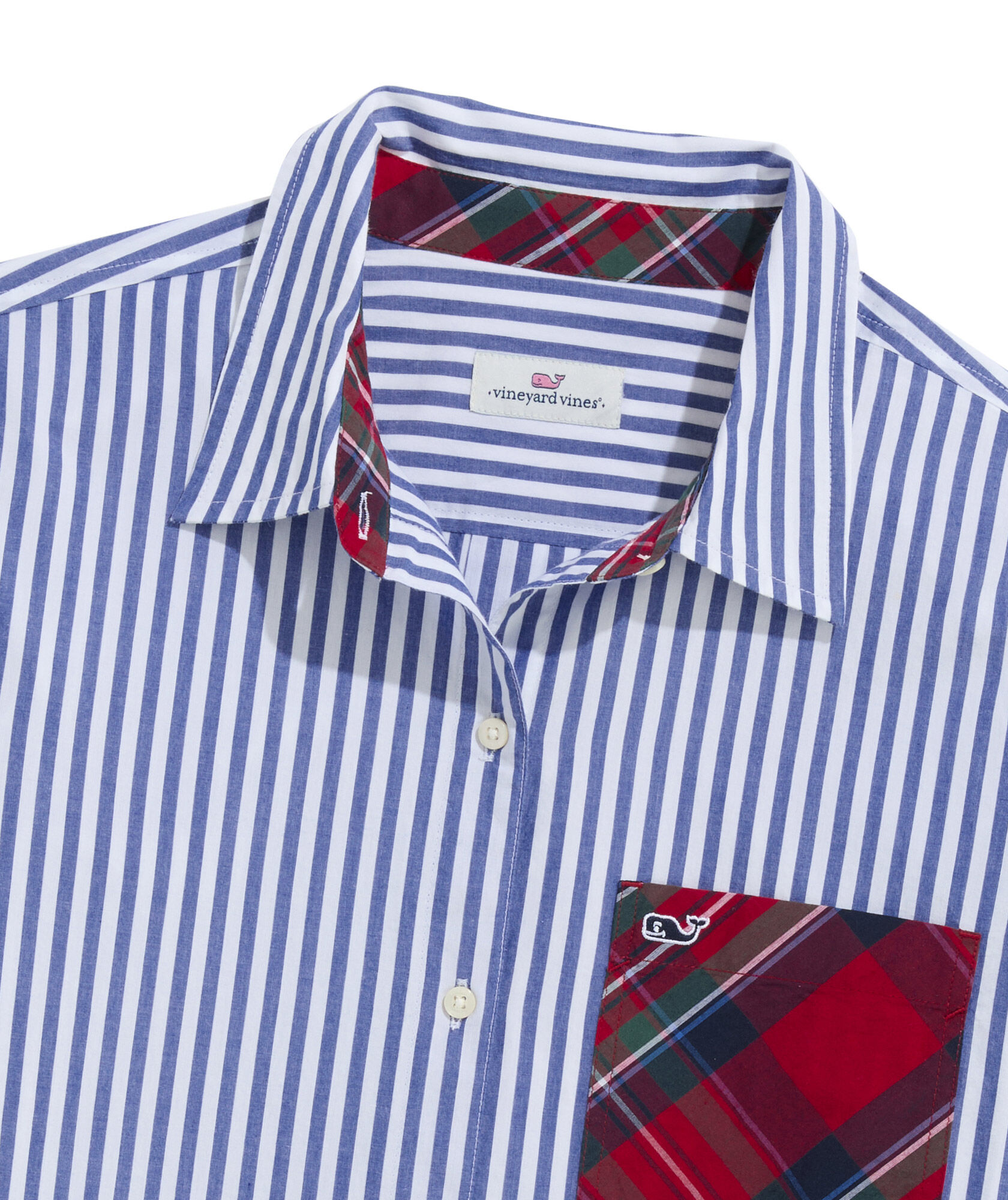 OUTLET Party Stripe Relaxed Button-Down