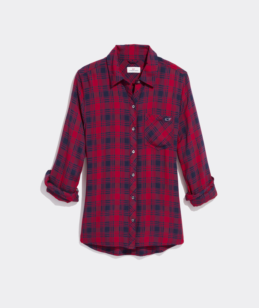 Plaid Chilmark Relaxed Button Down