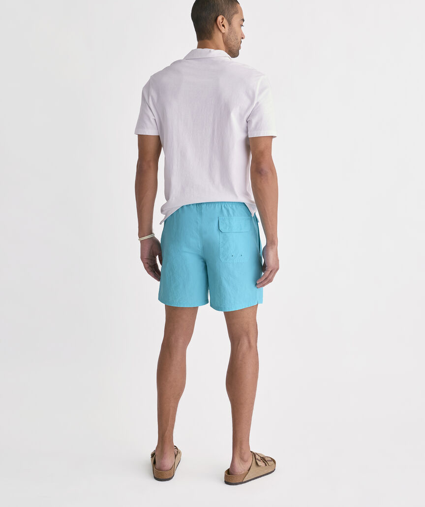 6 Inch Solid Island Swim Trunks