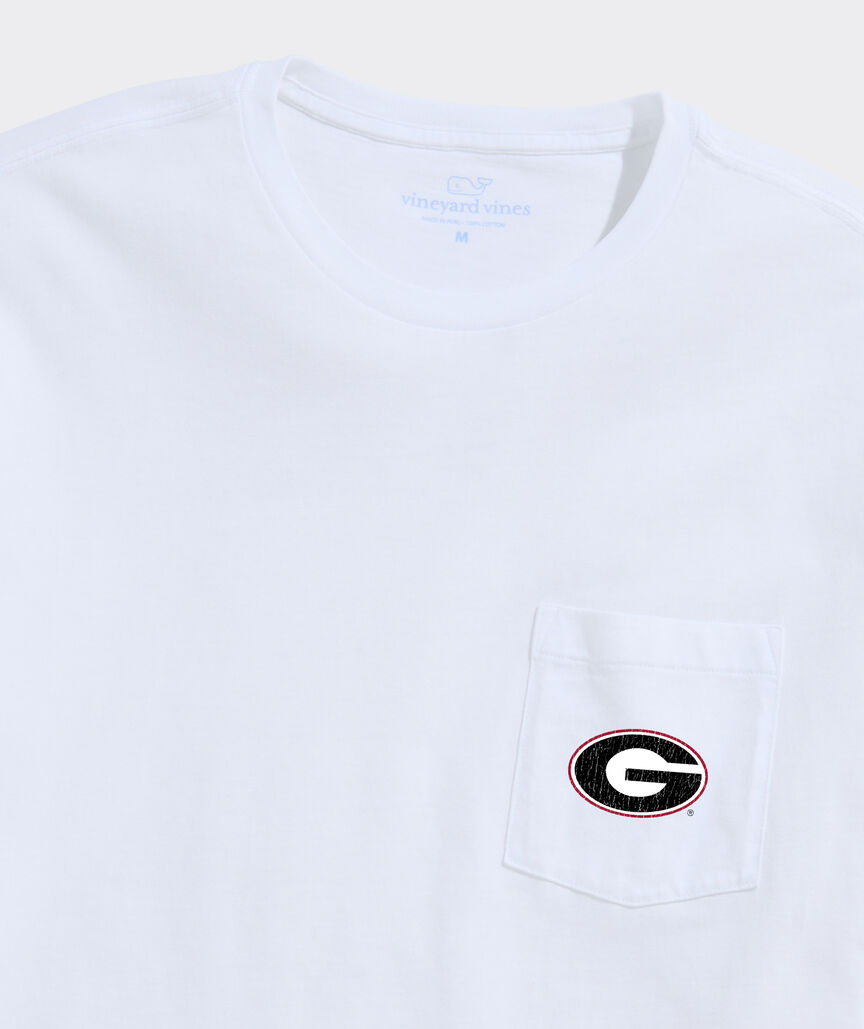 University of Georgia Pennants Short-Sleeve Pocket Tee