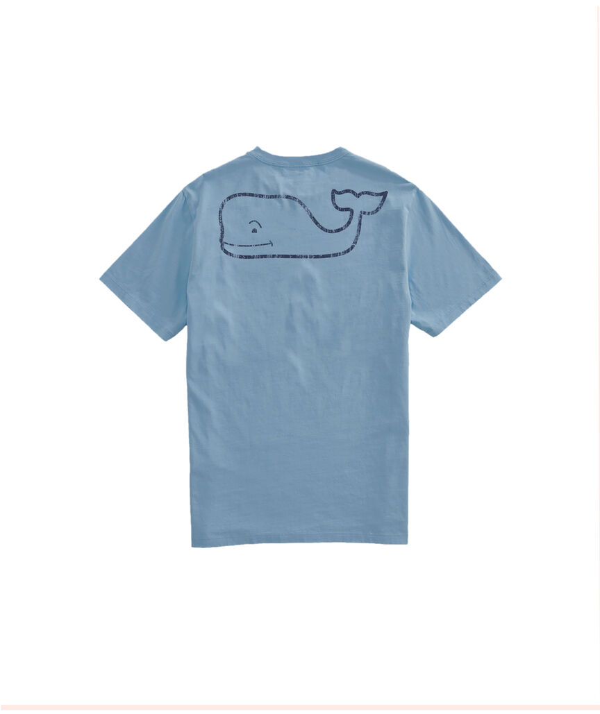 Outlet Vintage Whale Pocket T-Shirt