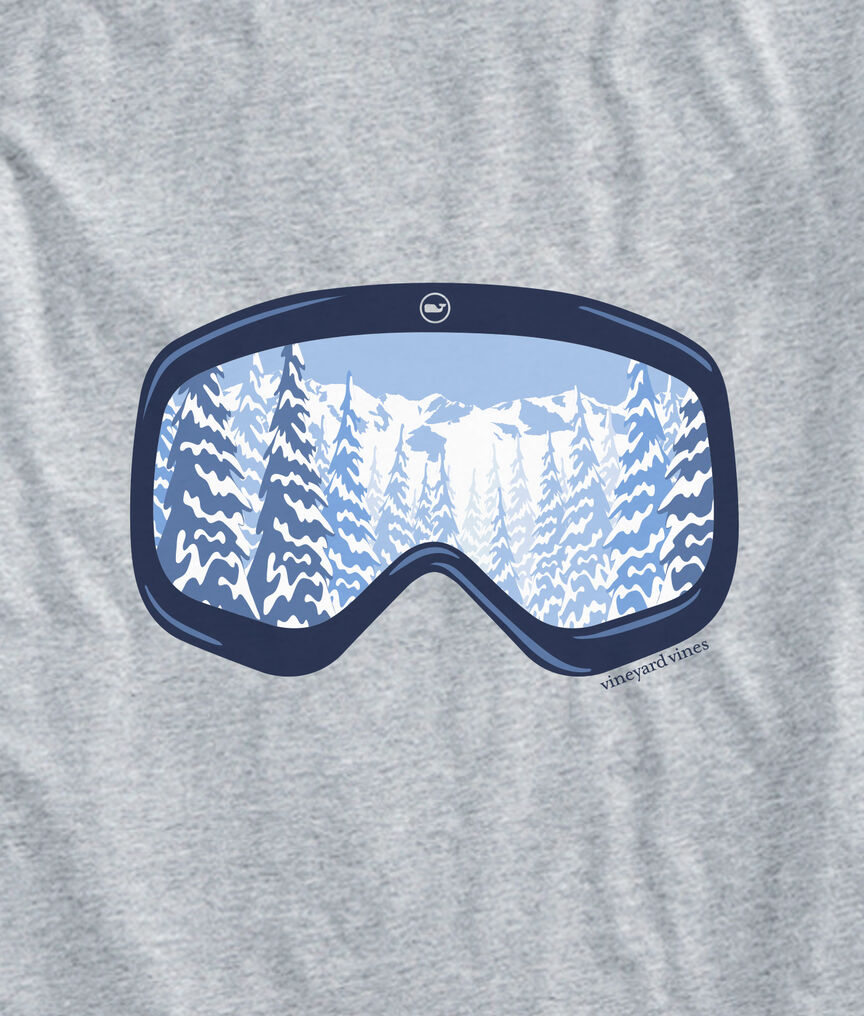 Scenic Ski Goggles Long-Sleeve Pocket Tee