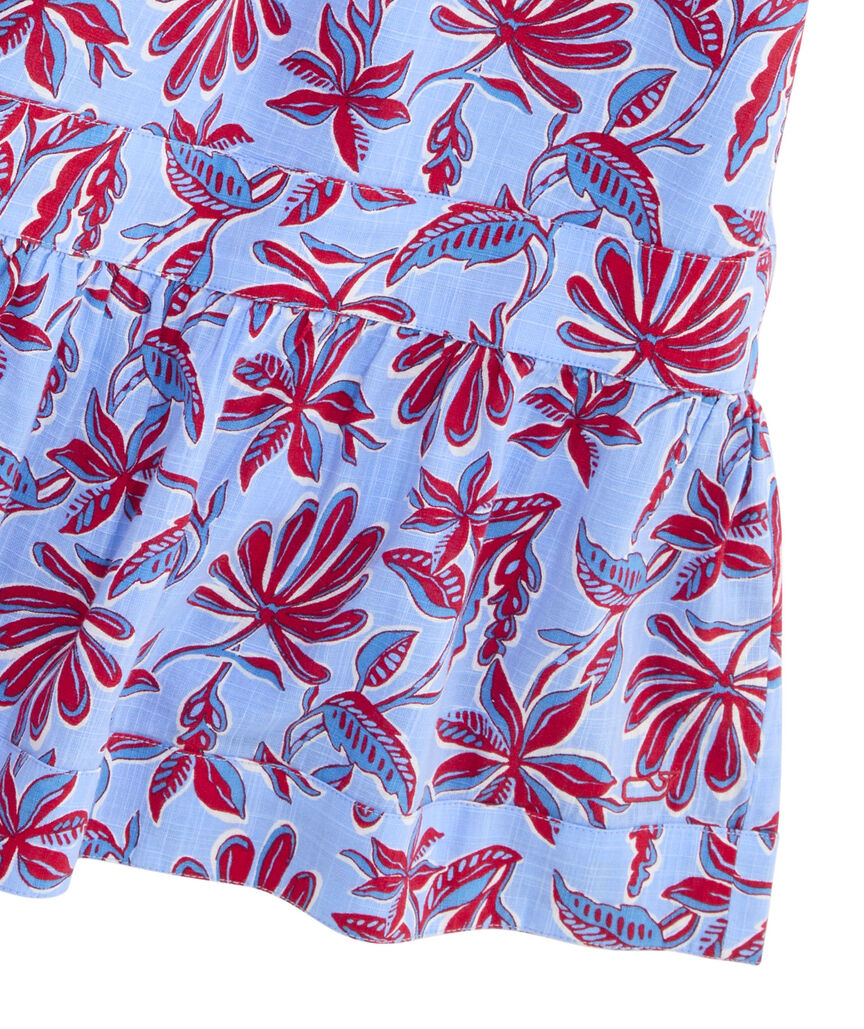OUTLET Cay Floral Flounce Dress