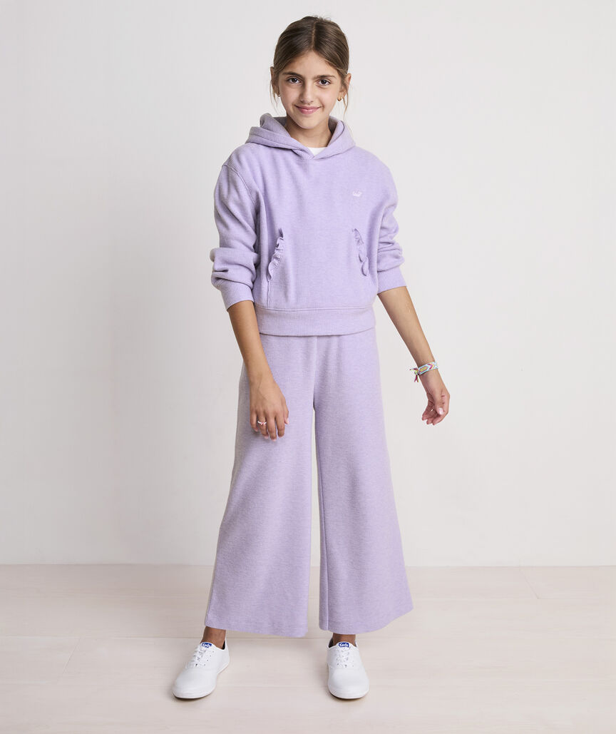 Girls' Waffle Hoodie