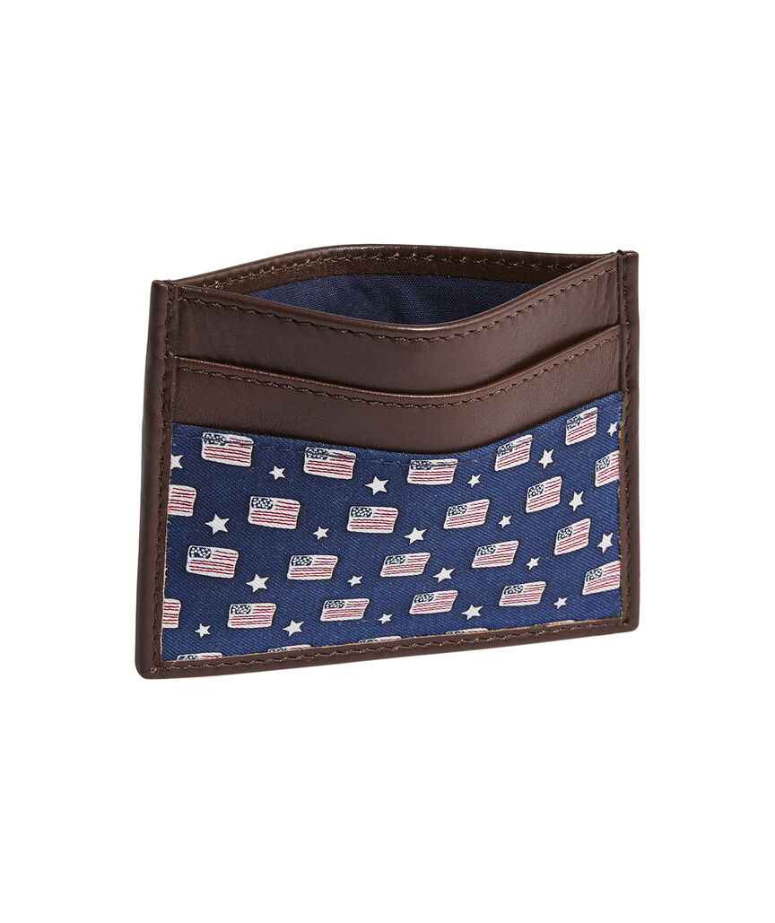 OUTLET Heritage Vineyard Whale Card Case