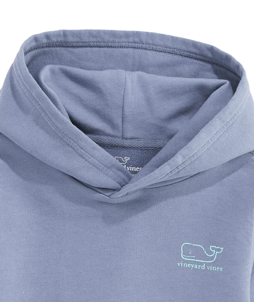 OUTLET Boys' Terry Vintage Whale Hoodie