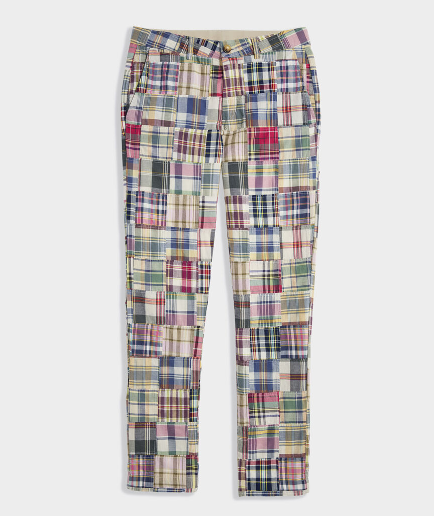 Madras Patchwork Chilmark Chinos
