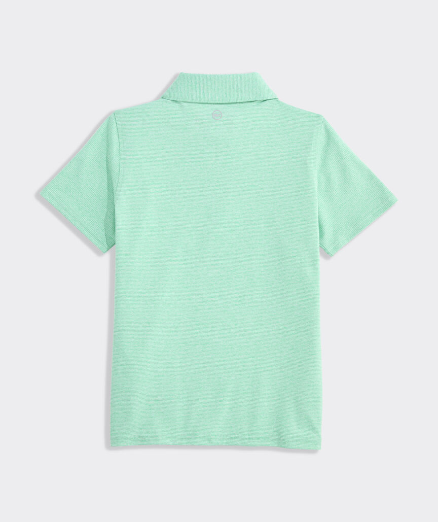Boys' Performance St. Jean Stripe Sankaty Polo