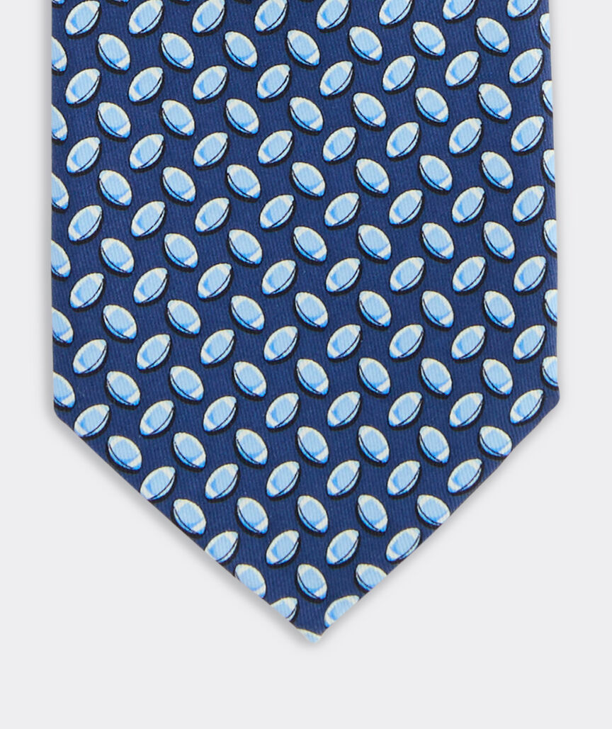 Football Toss Silk Tie