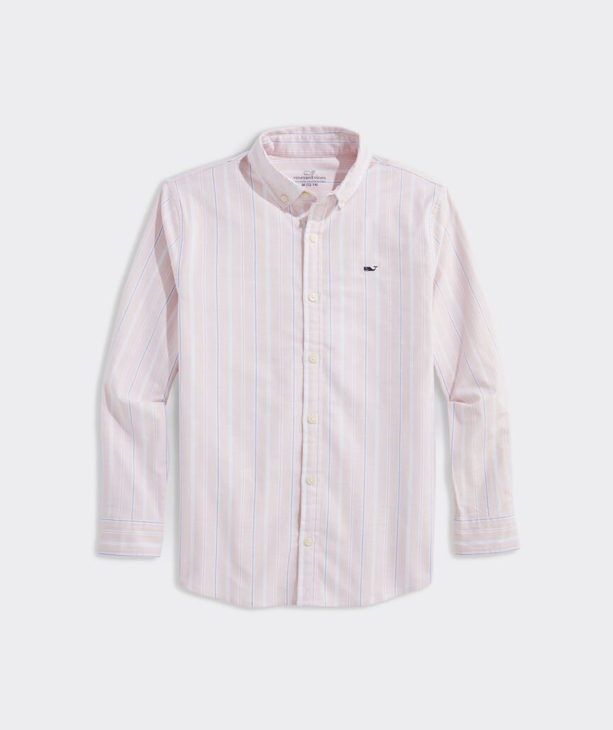 Boys' Oxford Stripe Shirt