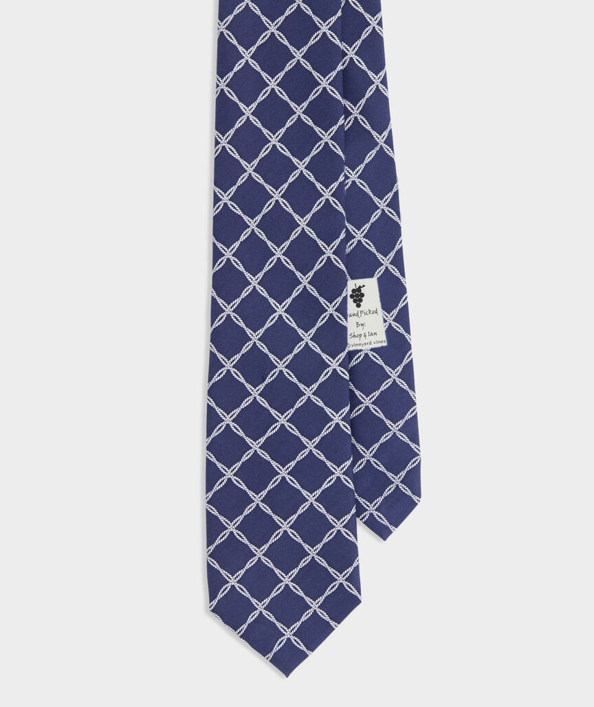 Nautical Rope Silk Tie