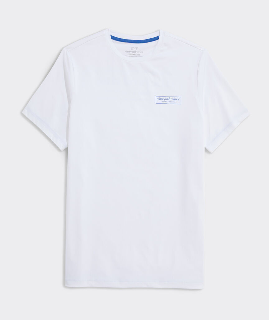 Harbor Logo Box Short-Sleeve Harbor Performance Tee
