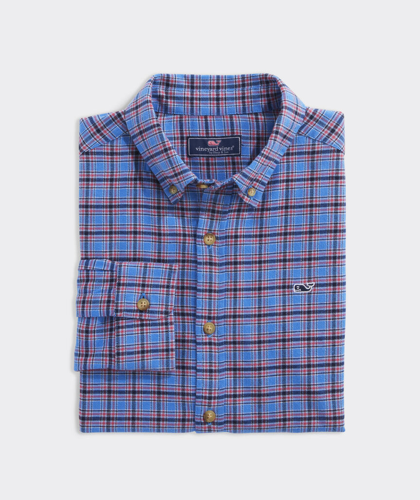 Stretch Flannel Check Shirt